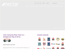 Tablet Screenshot of nectarcorp.com